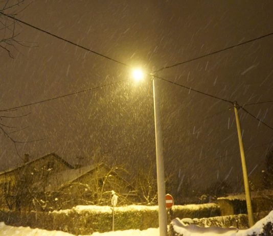 Snijeg ponovno pada širom Banovine