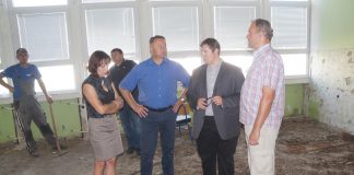 VIDEO – Župan Žinić u obilasku radova u Srednjoj školi Glina