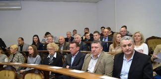 Gradonačelnik Stjepan Kostanjević na početnoj konferenciji projekta Poduzetničkog inkubatora