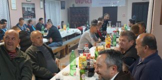 Zaslužena zakuska i druženje za dobrovoljne darivatelje u Glini