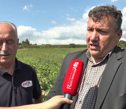 Branitelji u polju graha i kukuruza