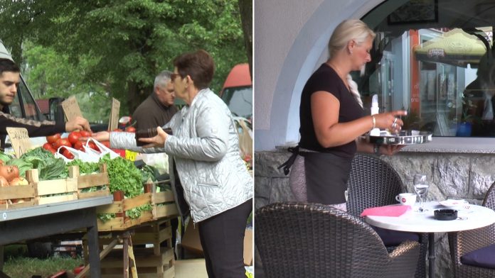 Popustanje mjera Glina Vojnic