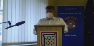 Apel Stožera civilne zaštite Grada Gline