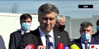VIDEO Premijer obišao Petrinju i Glinu