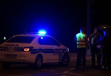 Pijan sletio s ceste i udario u rasvjetni stup