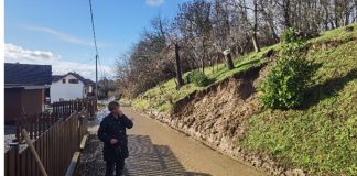 FOTO U Gornjem Viduševcu sinoć došlo do dva nova klizišta