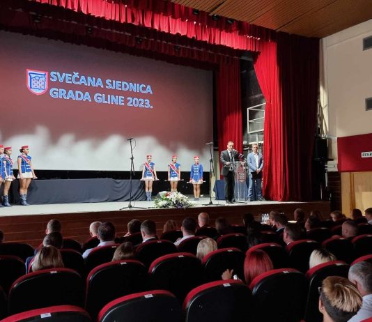 VIDEO Svečana sjednica Grada Gline