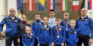 Nove medalje glinski kickboksači osvojili u Sloveniji