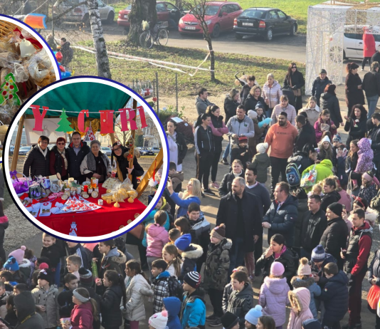 FOTO Ogroman odaziv na Božićni sajam u Glini: Odrasli uživali u delicijama i druženju, djeca oduševljena klizalištem
