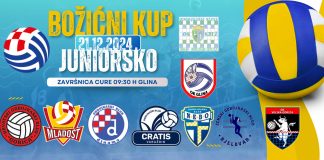 Božićni odbojkaški kup u Glini