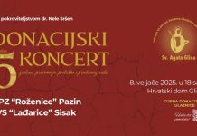 Donatorski koncert u Glini: Pjesmom za pomoć onkološkim pacijenticama