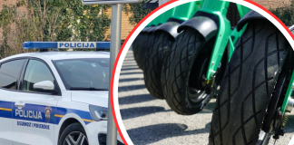 Maloljetniku privremeno oduzet električni romobil