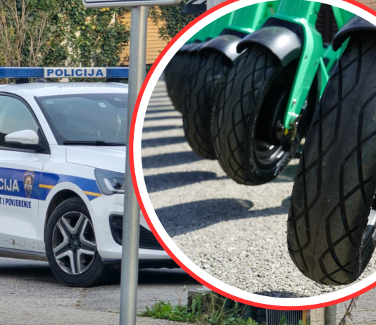 Pijan pao s električnog romobila i teško se ozlijedio