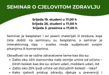 U Glini počinje besplatan seminar o cjelovitom zdravlju: tri termina, interaktivna predavanja i besplatna mjerenja
