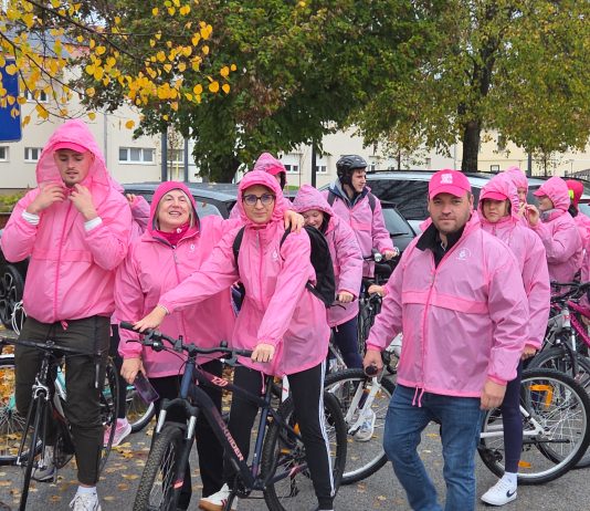 Kiša nije zaustavila humanost: u Glini se pedaliralo za podršku onkološkim pacijenticama